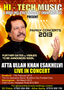Atta Ullah Khan Concert (BRADFORD)